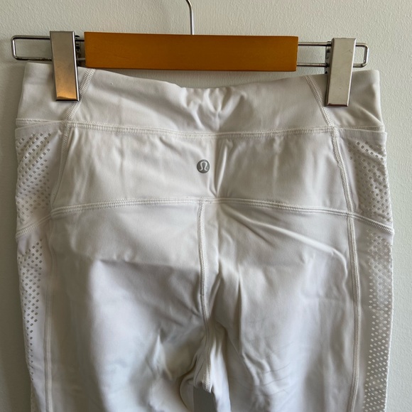 Lululemon cropped white leggings - Picture 3 of 4